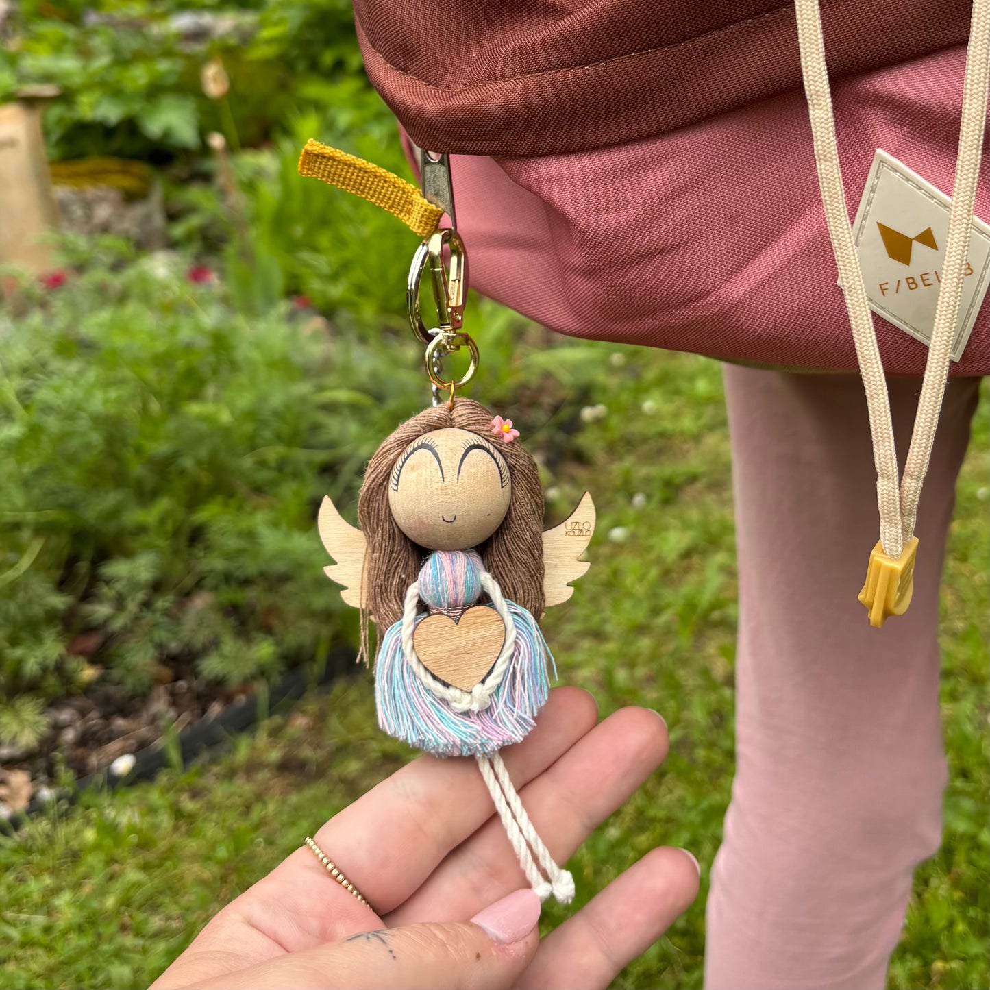 Digitální návod: Andělka “NIKI” na karabince