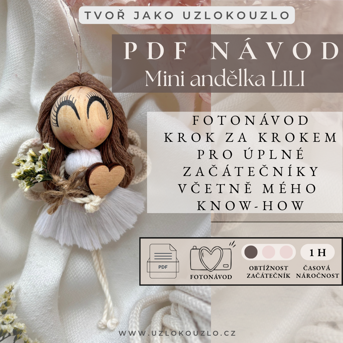 Digitální návod: Miniandělka “LILI”