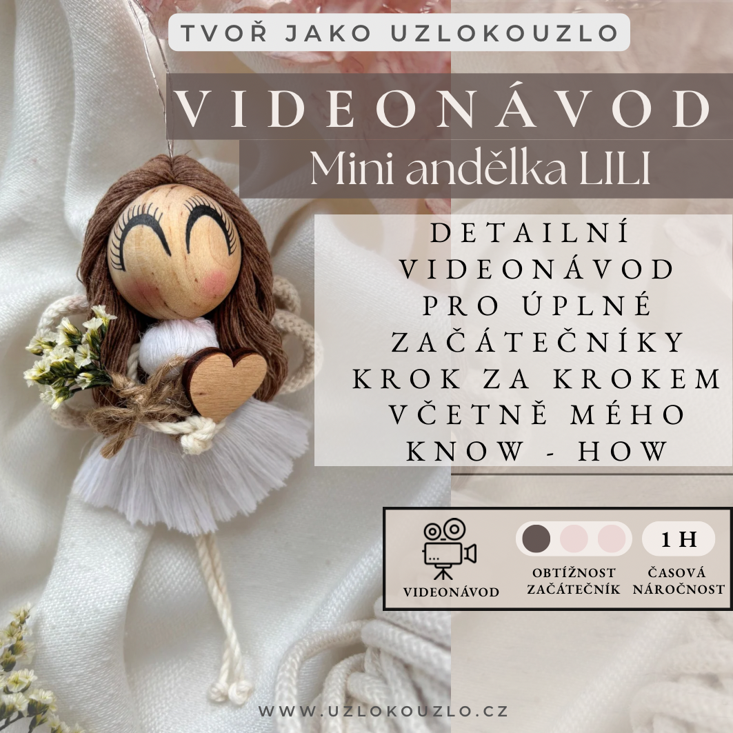 Digitální návod: Miniandělka “LILI”