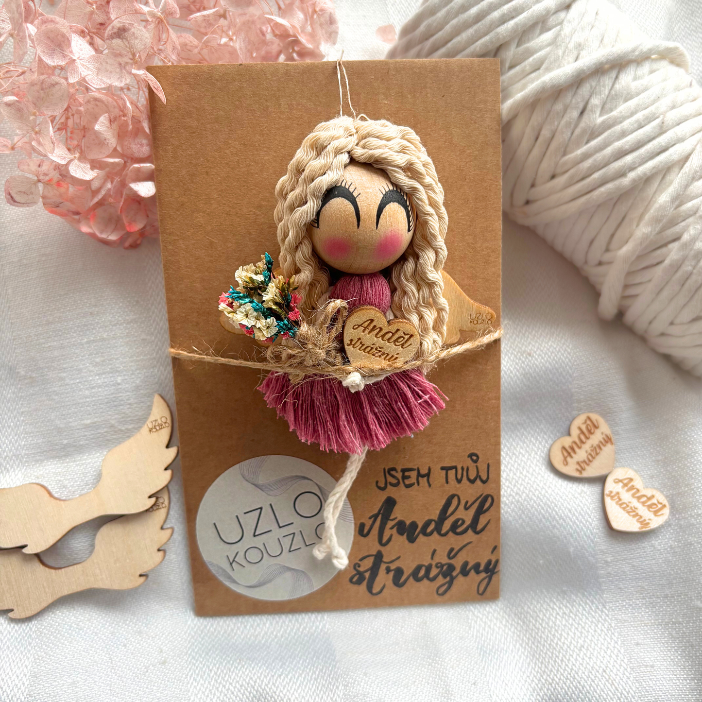 Skladem Andělka růžová