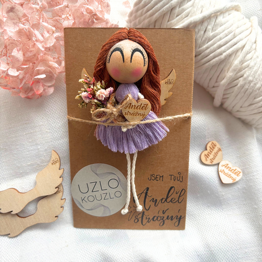 Skladem Andělka fialová