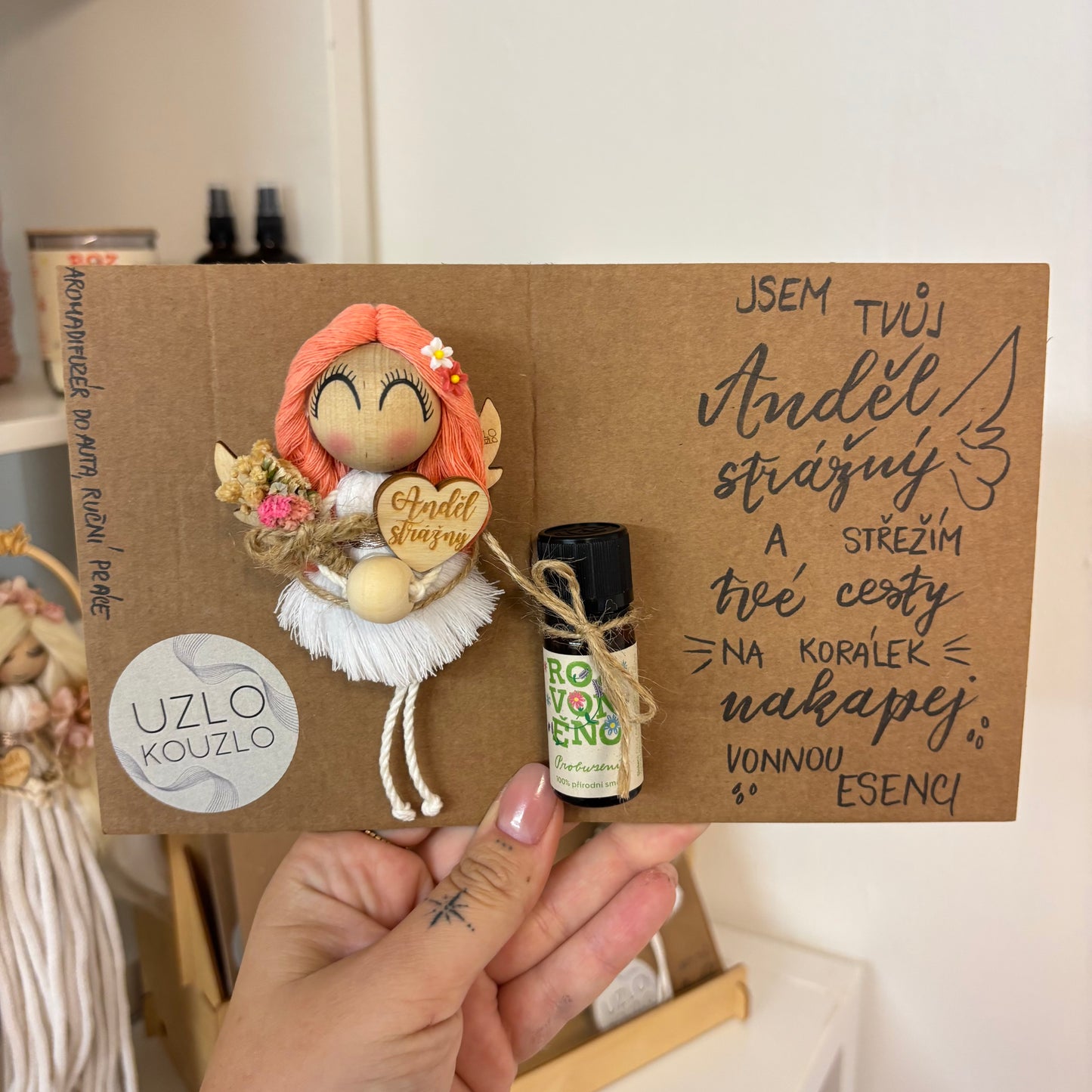 Aromadifuzér do auta, skladem