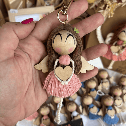 Andělka na karabince