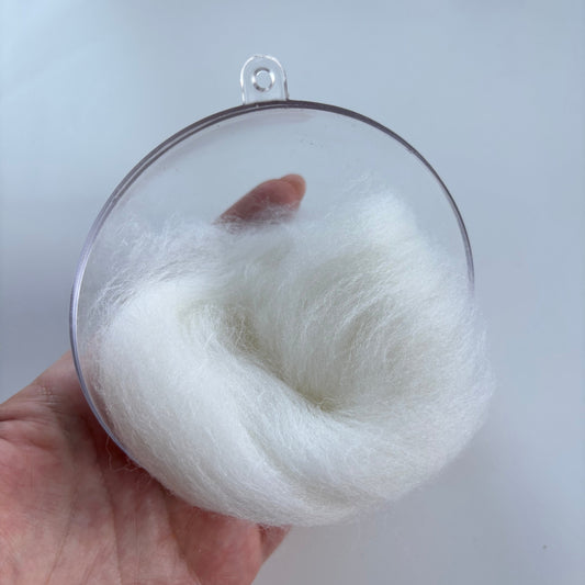 Merino rouno bělené