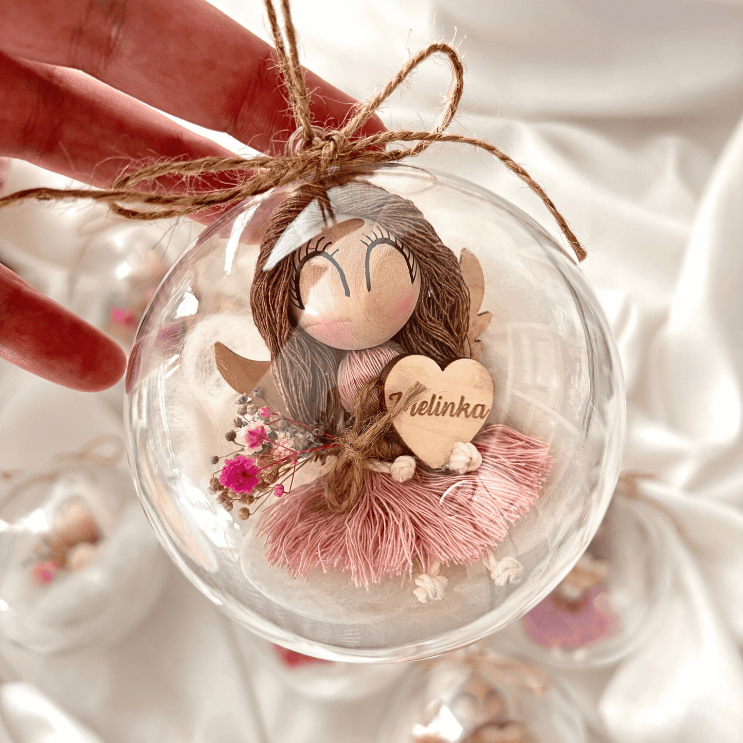 Digitální návod: Andělka “BLANKA” v baňce