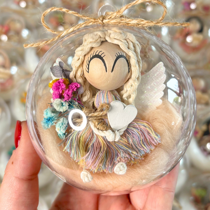 Digitální návod: Andělka “BLANKA” v baňce