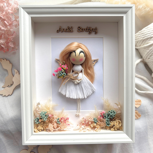 Skladem Andělka ve 3D rámečku