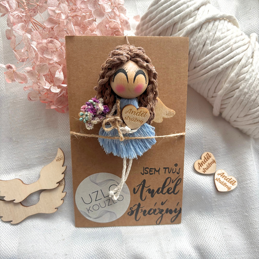 Skladem Andělka modrá